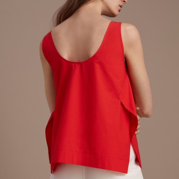 Aritzia Babaton 1-01 Elizabeth Blouse (WHITE) - Picture 7 of 8